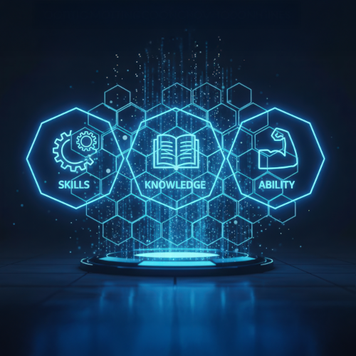 Professional AI training session